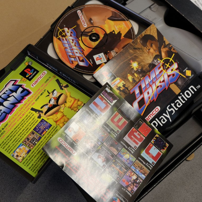 Vendita Time Crisis + G-con45 Bundle - Retrogaming Shop