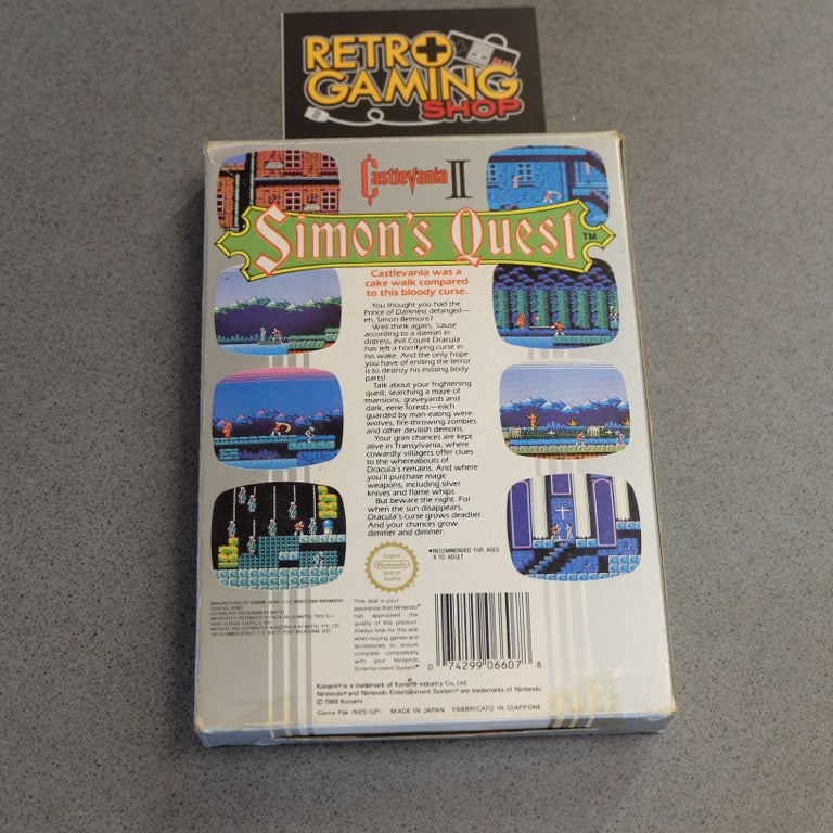 Vendita Castlevania II Simon's Quest - Retrogaming Shop