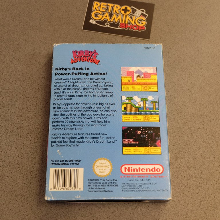 Vendita Kirby's Adventure PAL B Nuovo - Retrogaming Shop