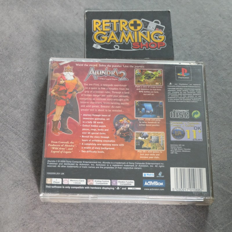 Vendita Alundra 2 A New Legend Begins - Retrogaming Shop
