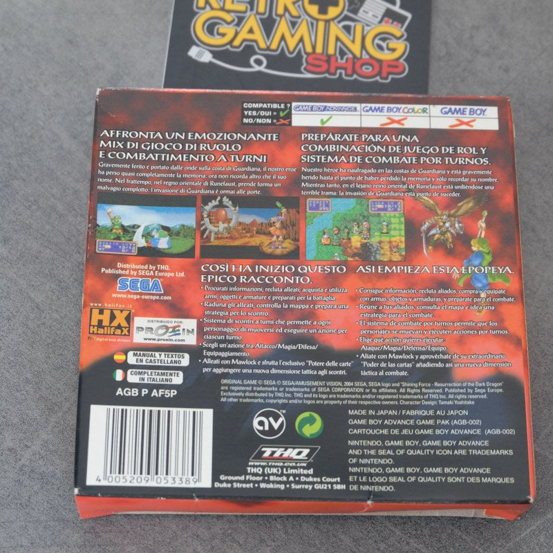 Vendita Shining Force Resurrection of The Dark Dragon - Retrogaming Shop