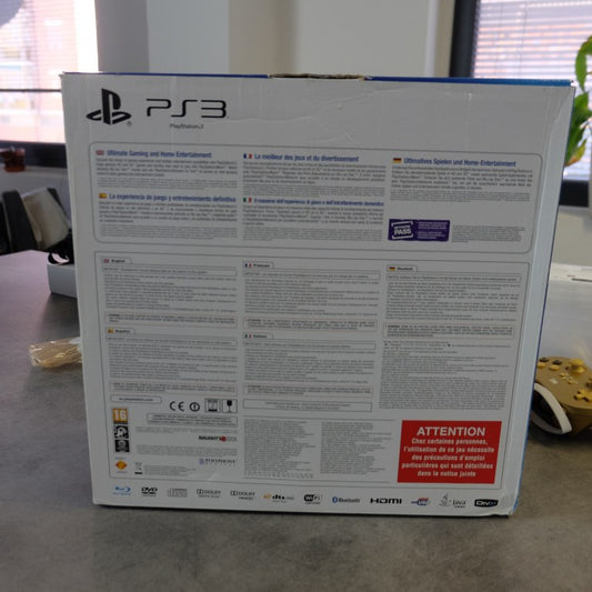 Playstation 3 500GB GT5 Academy Edition + Uncharted 3 L'inganno di Drake