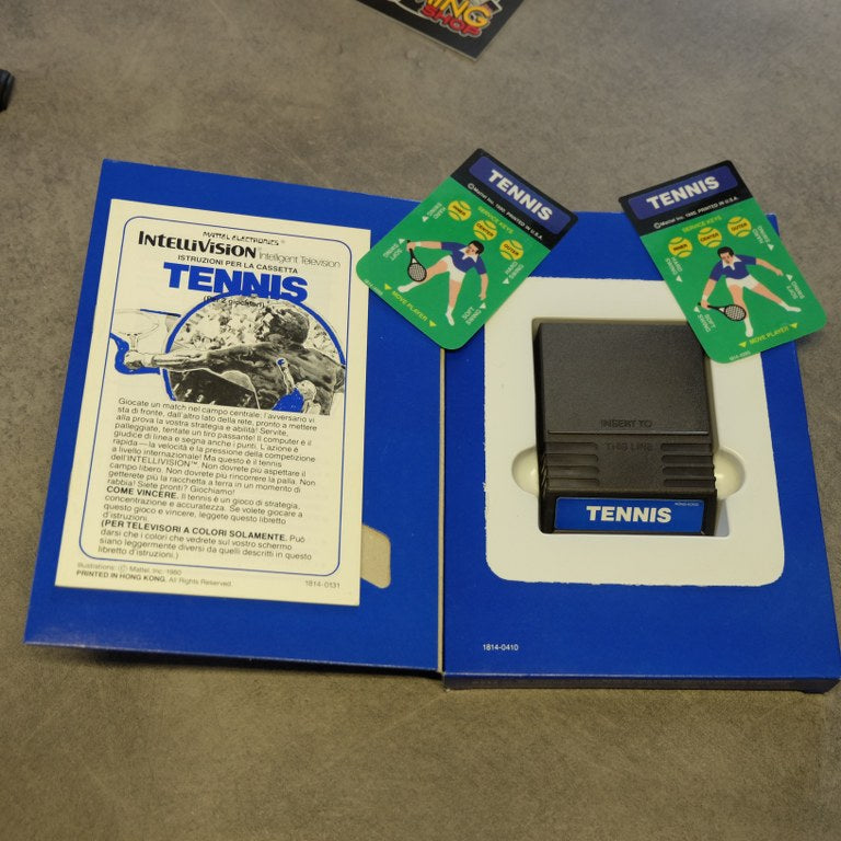 Tennis Intellivision Mattel