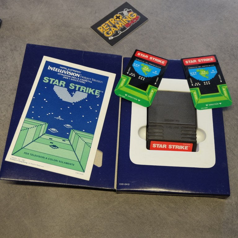 Star Strike Intellivision Mattel