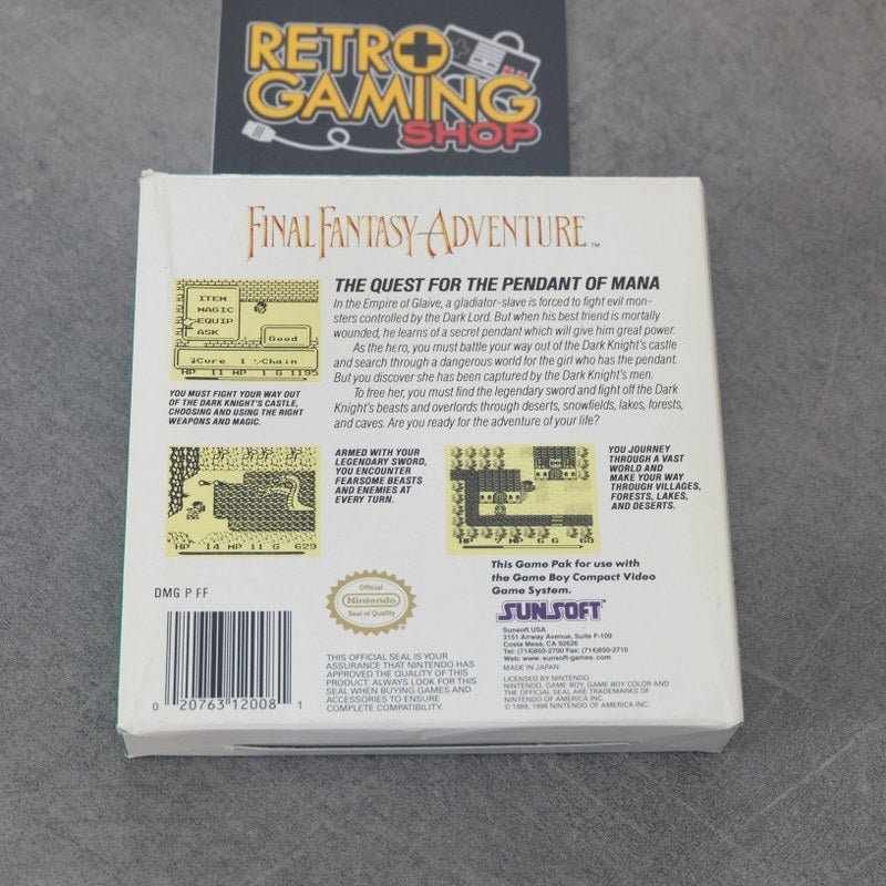 Vendita Final Fantasy Adventure - Retrogaming Shop