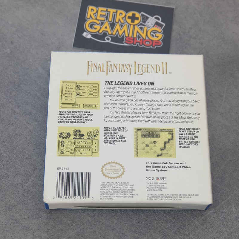 Vendita Final Fantasy Legend 2 II - Retrogaming Shop