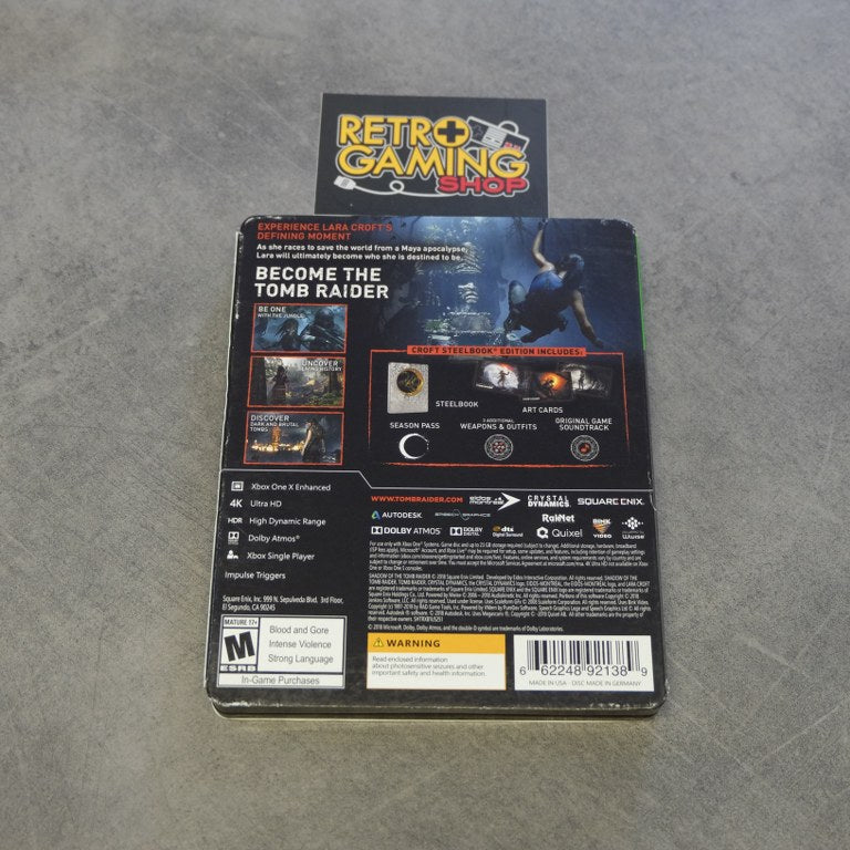Vendita Shadow of The Tomb Raider - Retrogaming Shop