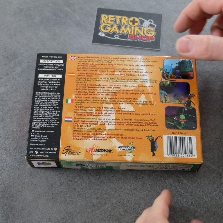 Gex Enter The Gecko Nintendo