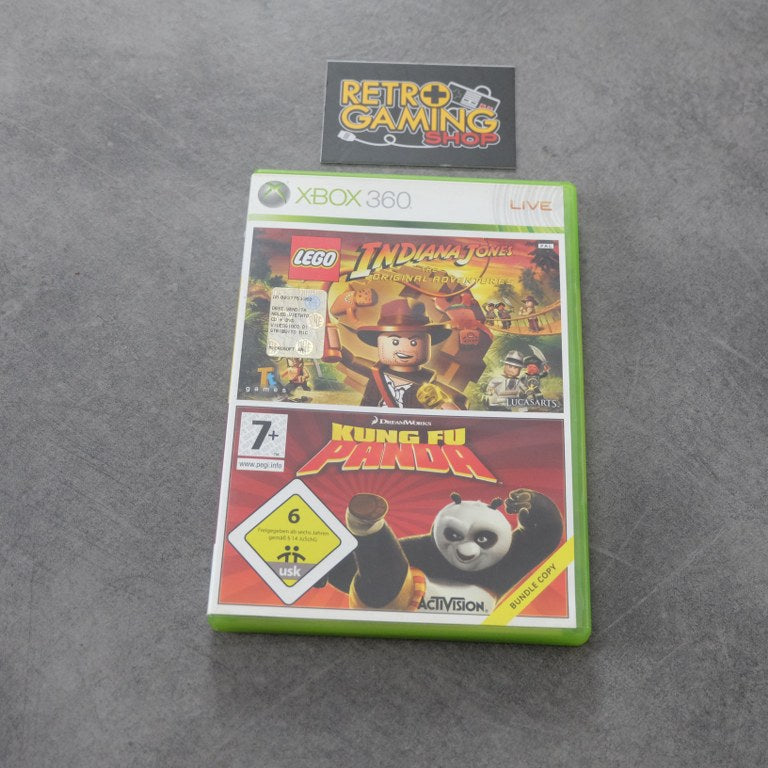 Lego Indiana Jones The Original Adventure / Kung Fu Panda Microsoft