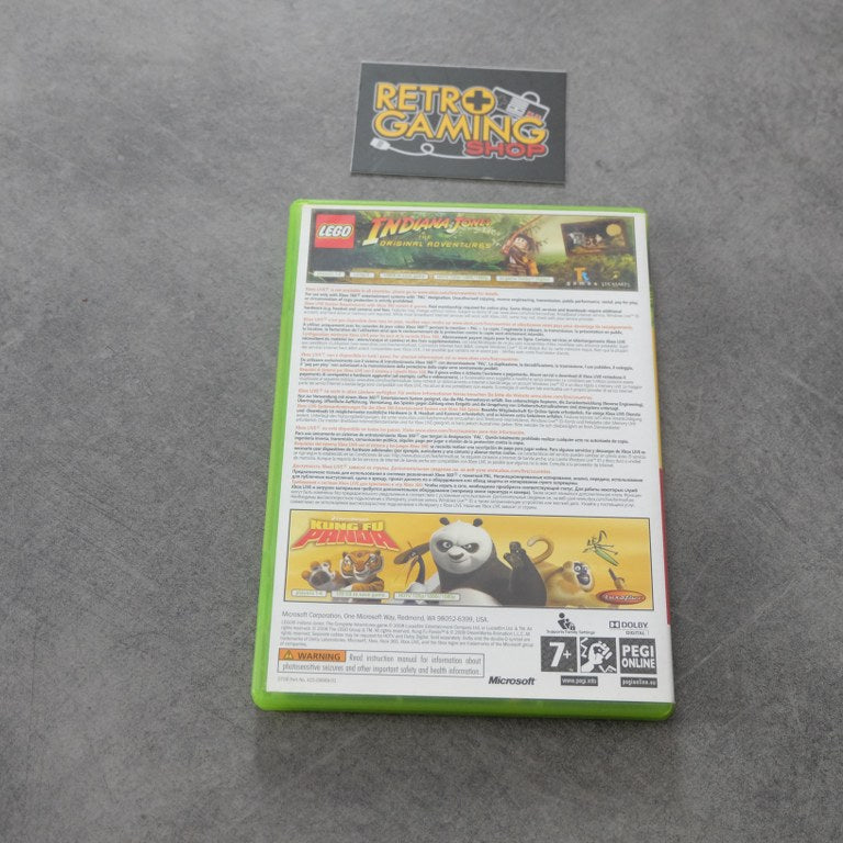 Lego Indiana Jones The Original Adventure / Kung Fu Panda Microsoft