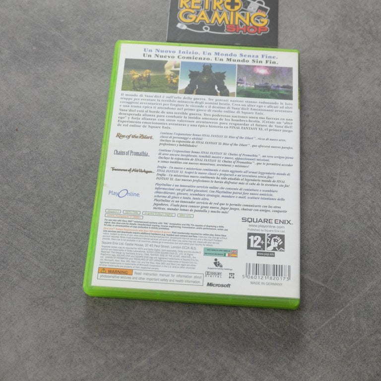 Vendita Final Fantasy XI + 3 Espansioni - Retrogaming Shop