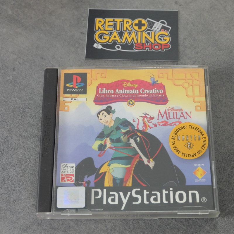 Vendita Disney Libro Animato Creativo Mulan - Retrogaming Shop