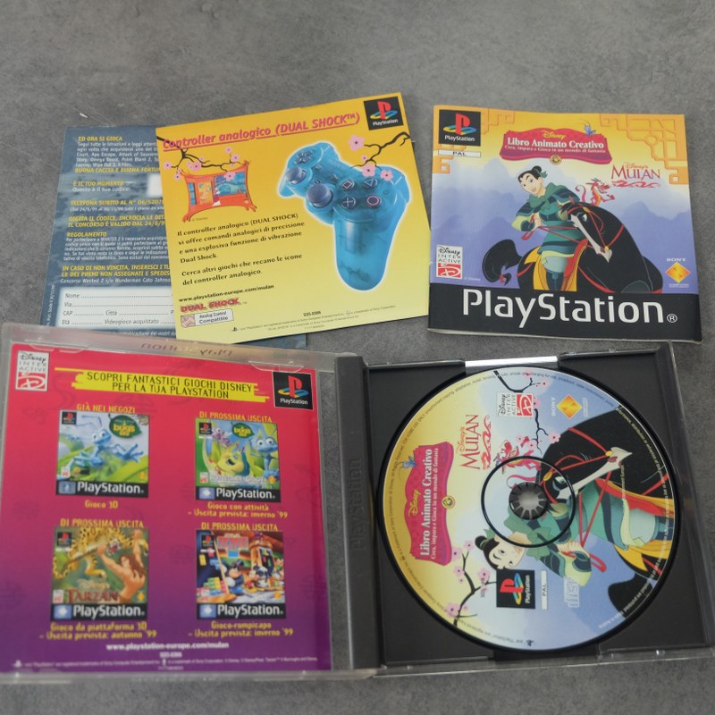 Vendita Disney Libro Animato Creativo Mulan - Retrogaming Shop