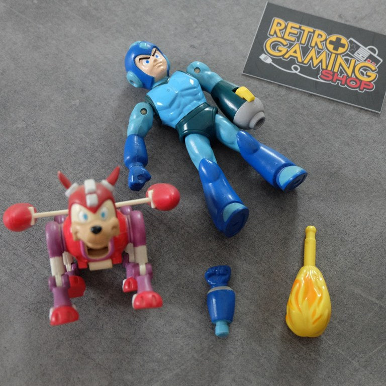 Vendita Rockman / Mega man+ Rush Bandai Vintage Action Figure - Retrogaming Shop