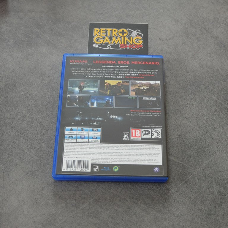 Vendita Metal Gear V Ground Zeroes - Retrogaming Shop