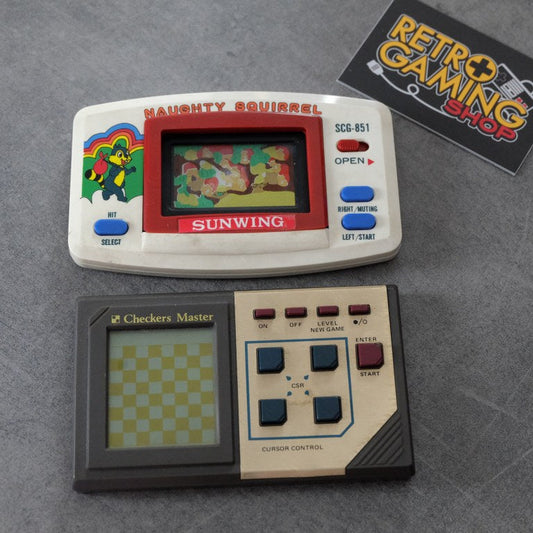 Naughty Squirrel + Checkers Master da testare Mattel