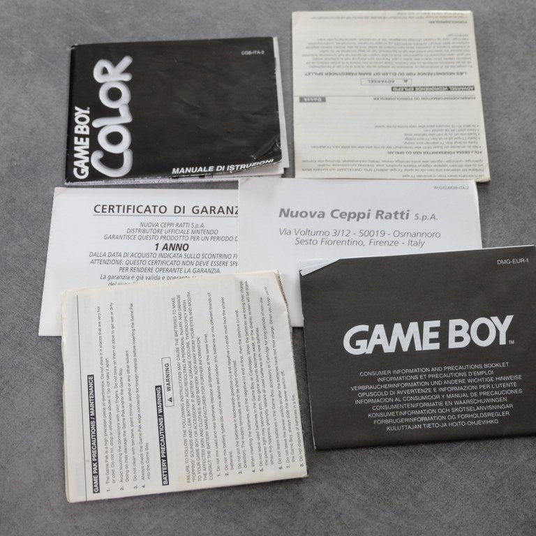 Vendita Game Boy Color - Retrogaming Shop