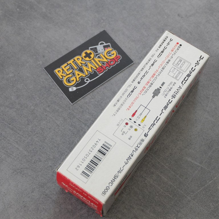 Vendita Super Famicom Cavo AV Nintendo Originale. - Retrogaming Shop