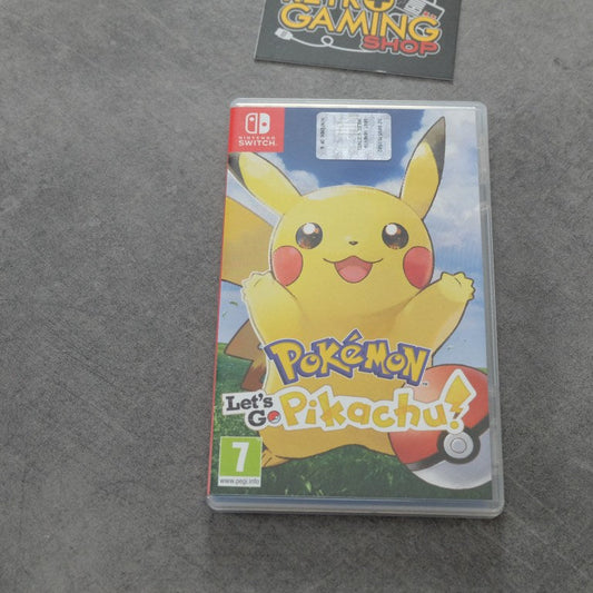 Pokemon Let's Go Pikachu Nintendo