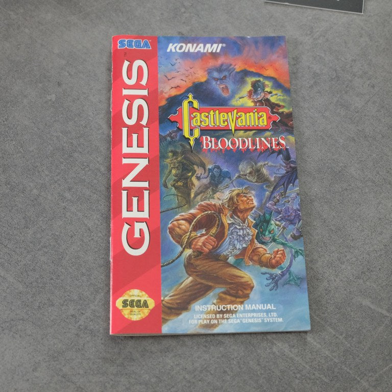 Castlevania Bloodlines SEGA