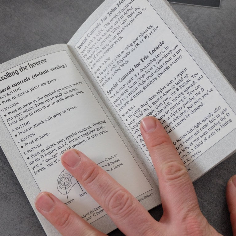 Castlevania Bloodlines SEGA