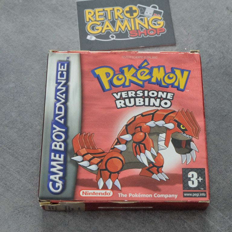 Vendita Pokemon Versione Rubino - Retrogaming Shop