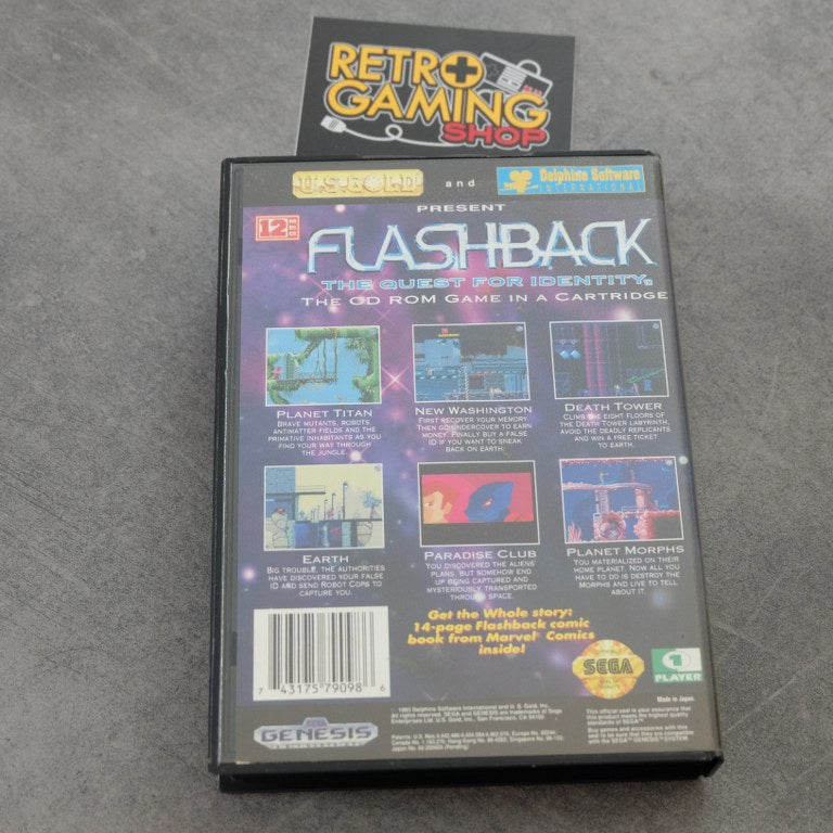 Vendita Flashback the Quest for Identity - Retrogaming Shop
