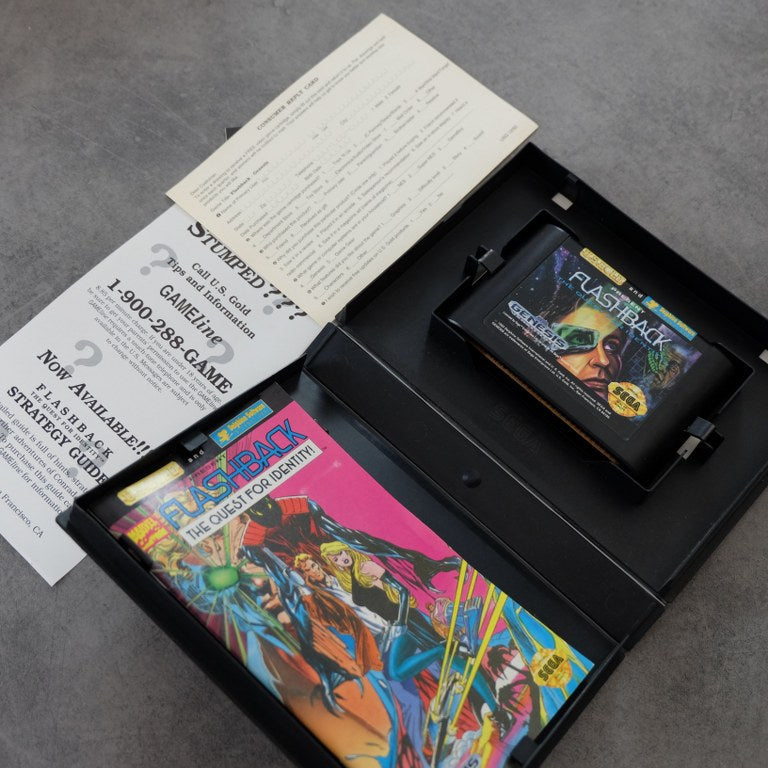 Flashback the Quest for Identity SEGA