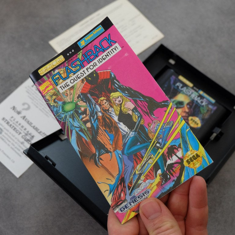 Flashback the Quest for Identity SEGA