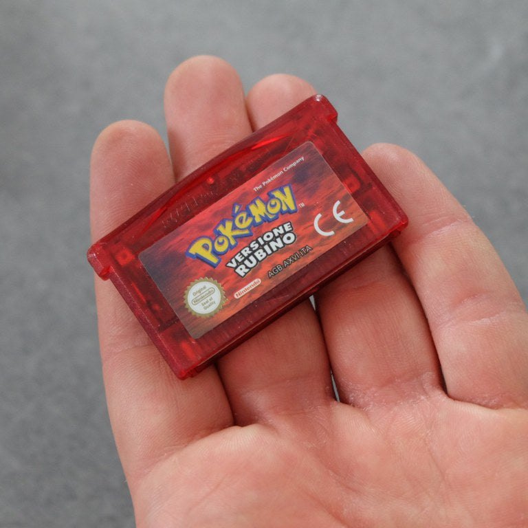 Vendita Pokemon Versione Rubino - Retrogaming Shop