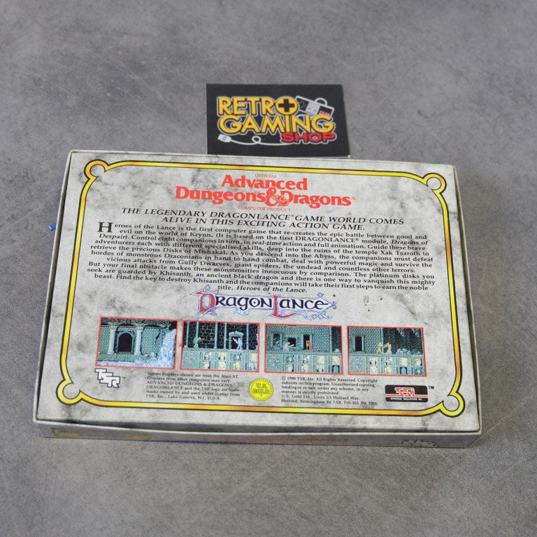 Vendita Advanced Dungeon & Dragons Heroes of The Lance - Retrogaming Shop