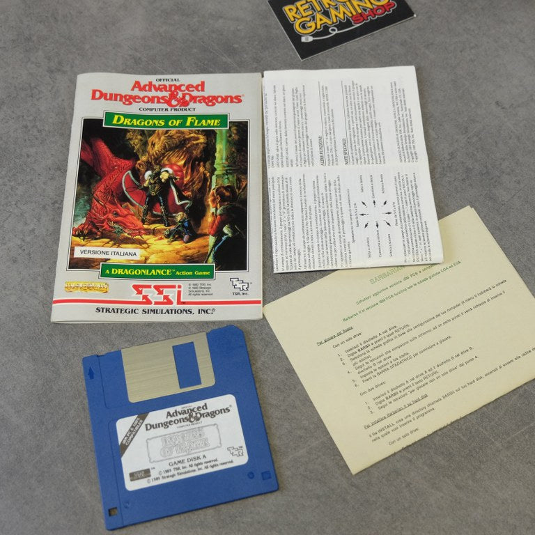 Advanced Dungeon & Dragons Dragons of Flame