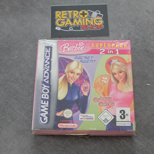 Barbie Super Pack 2 in 1 Nuovo Nintendo