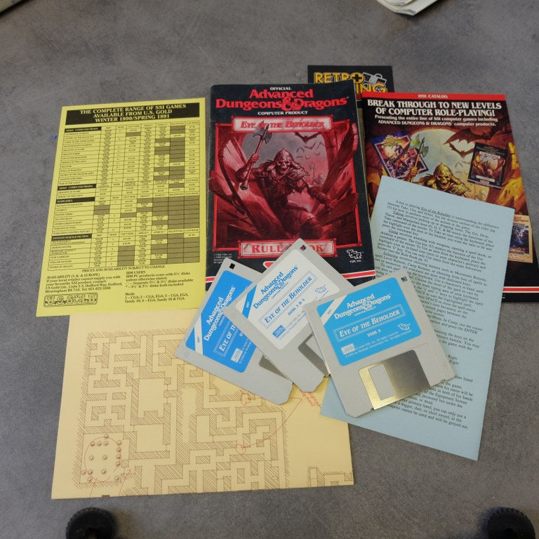 Advanced Dungeon & Dragons Eye of The Beholder