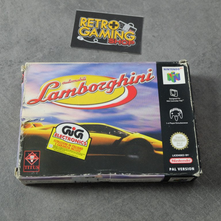 Vendita Automobili Lamborghini - Retrogaming Shop