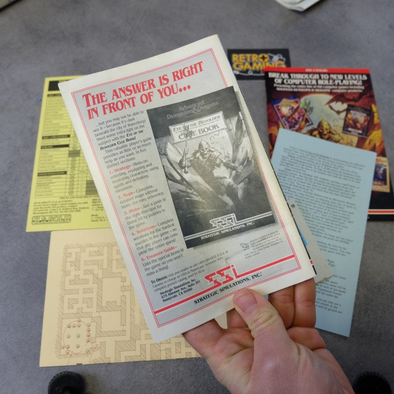 Advanced Dungeon & Dragons Eye of The Beholder