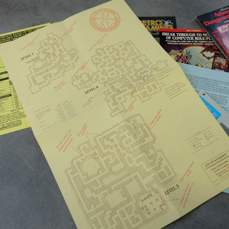 Advanced Dungeon & Dragons Eye of The Beholder