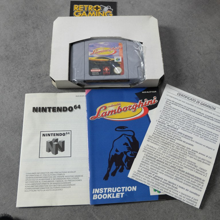 Vendita Automobili Lamborghini - Retrogaming Shop