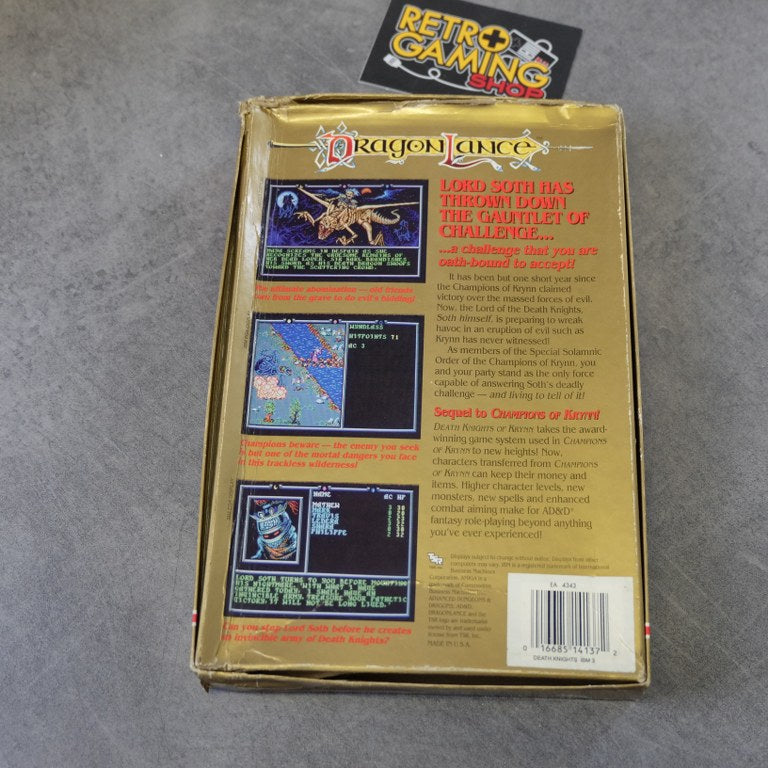 Vendita Advanced Dungeon & Dragons Death Nights of Krynn - Retrogaming Shop