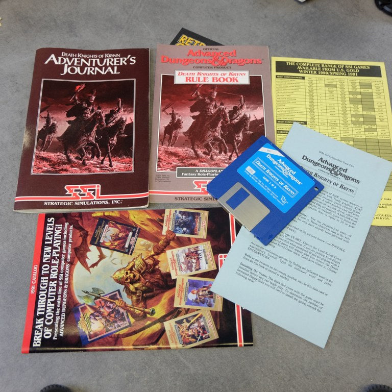 Vendita Advanced Dungeon & Dragons Death Nights of Krynn - Retrogaming Shop