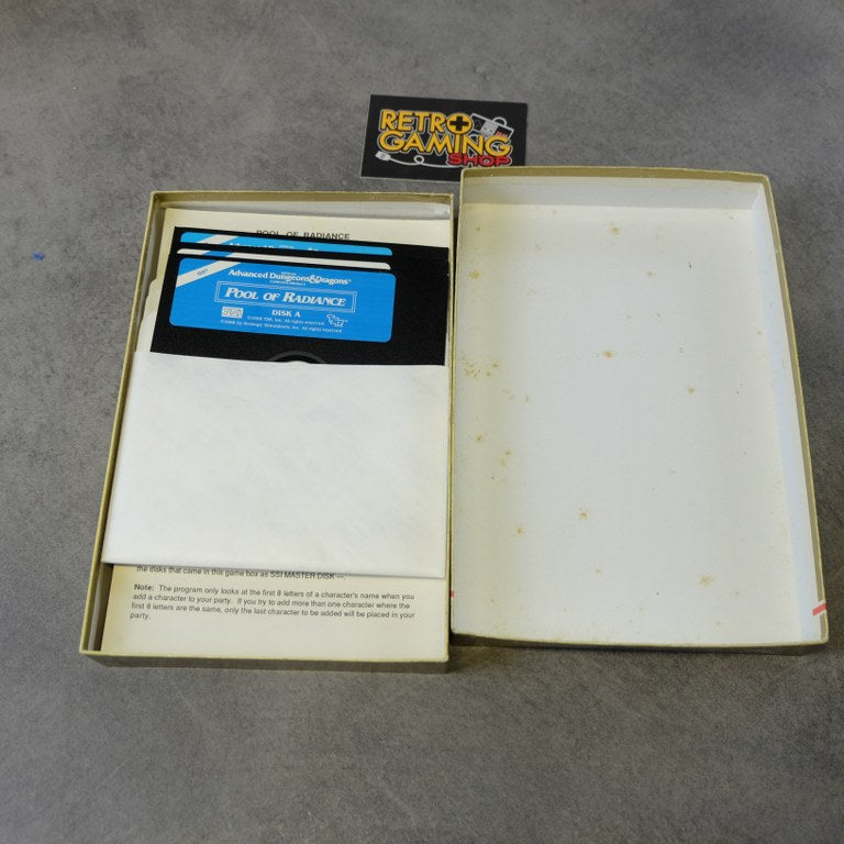 Advanced Dungeon & Dragons Pool of Radiance