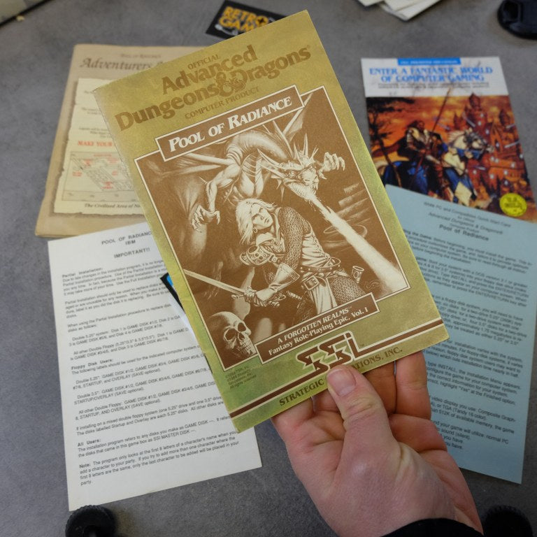 Advanced Dungeon & Dragons Pool of Radiance