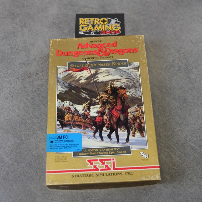 Vendita Advanced Dungeon & Dragons Secret of Silver Blades - Retrogaming Shop