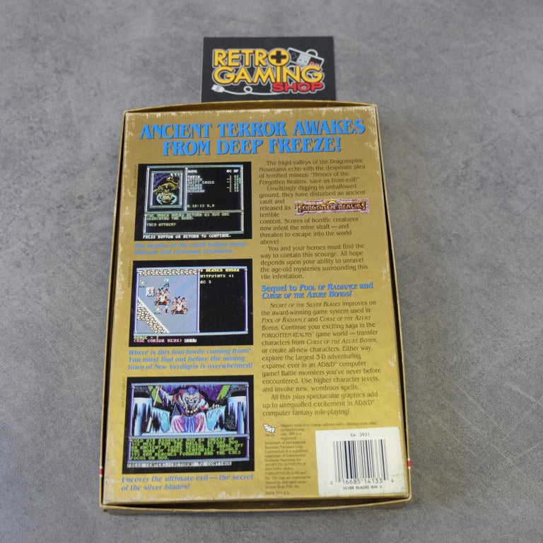 Vendita Advanced Dungeon & Dragons Secret of Silver Blades - Retrogaming Shop