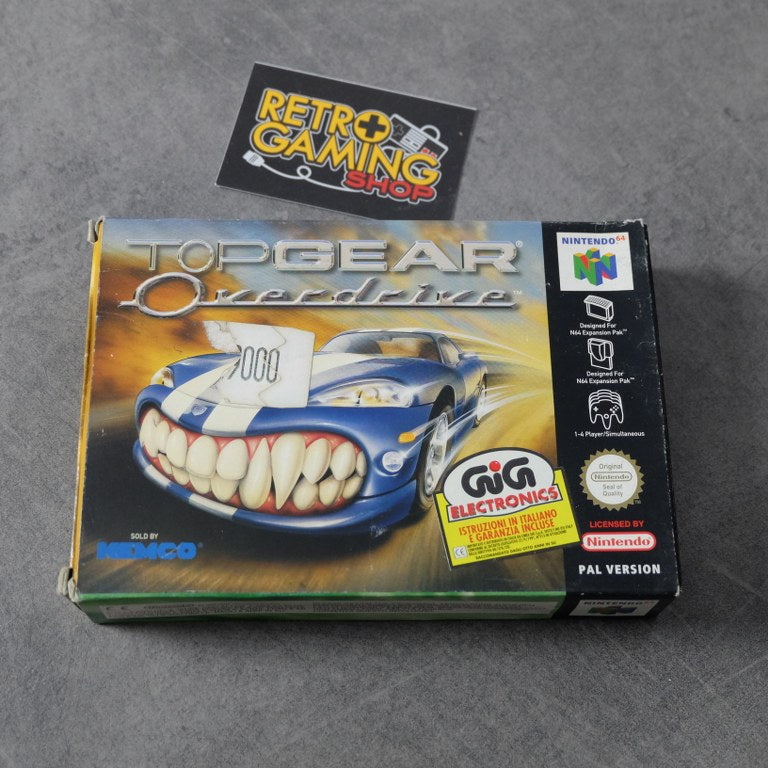 Vendita Top Gear Overdrive - Retrogaming Shop