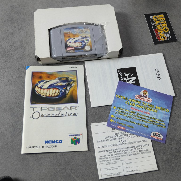 Vendita Top Gear Overdrive - Retrogaming Shop