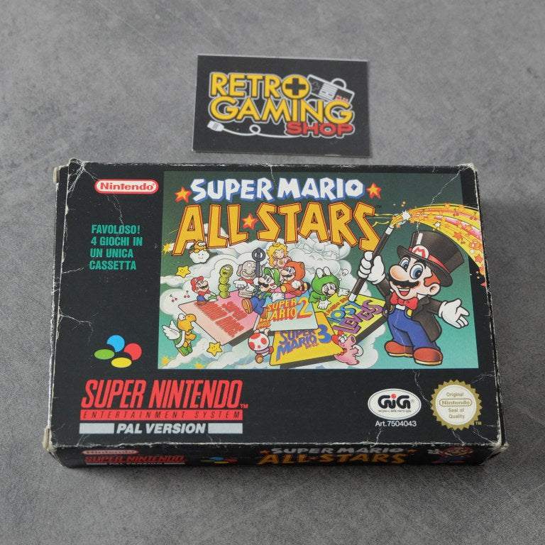 Vendita Super Mario All Stars - Retrogaming Shop