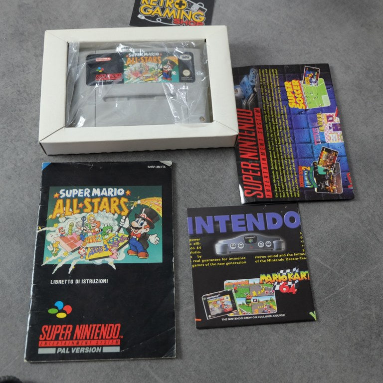 Vendita Super Mario All Stars - Retrogaming Shop