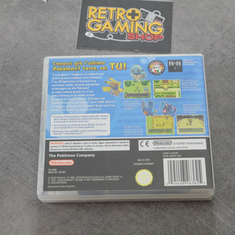 Vendita Pokemon Mistery Dungeon Squadra Blu - Retrogaming Shop