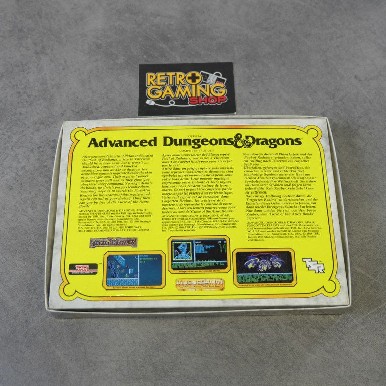 Vendita Advanced Dungeon & Dragons Curse of The Azure Bonds - Retrogaming Shop